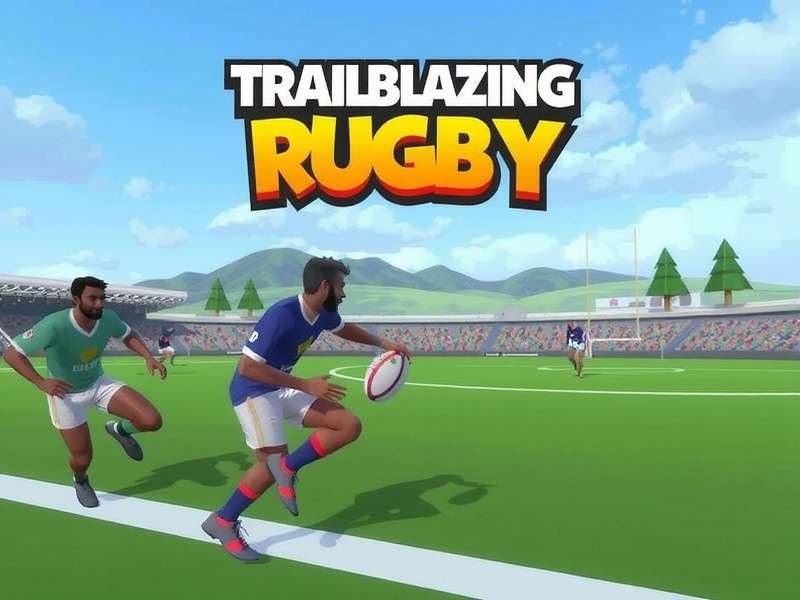 Trailblazing Rugby Stars Gameplay Screenshot